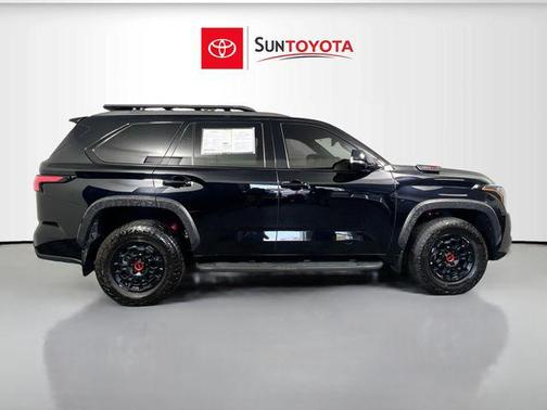 Midnight Black Metallic 2025 Toyota Sequoia TRD Pro