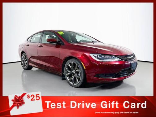 Velvet Red Pearlcoat 2015 Chrysler 200 S
