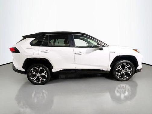 Wind Chill Pearl/Midnight Black Metallic 2023 Toyota RAV4 Prime XSE