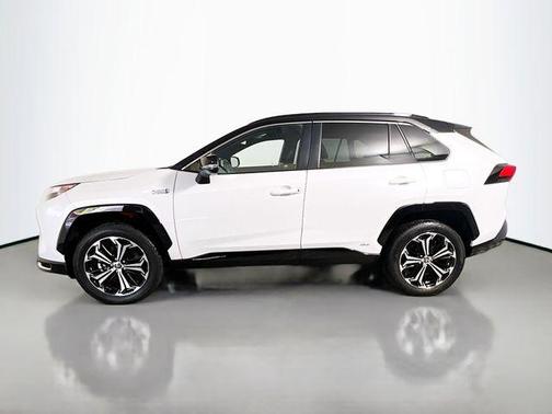 Wind Chill Pearl/Midnight Black Metallic 2023 Toyota RAV4 Prime XSE