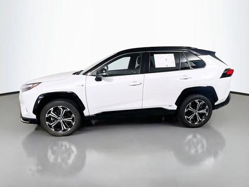 Wind Chill Pearl/Midnight Black Metallic 2023 Toyota RAV4 Prime XSE