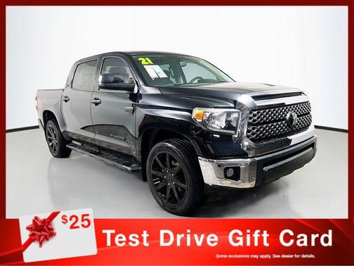 Midnight Black Metallic 2021 Toyota Tundra SR5