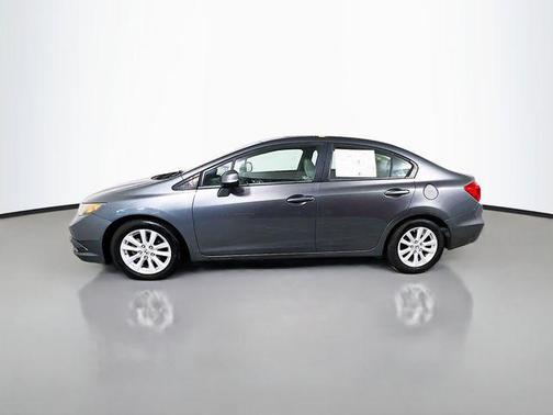 Gray 2012 Honda Civic EX