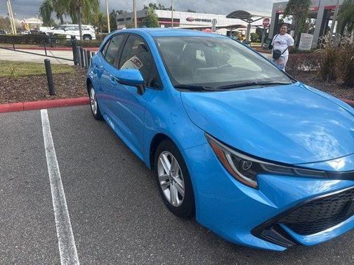 Blue Flame 2019 Toyota Corolla SE