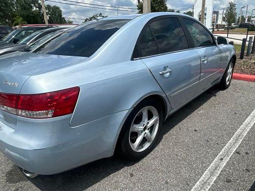 Silver Blue 2008 Hyundai SONATA GLS
