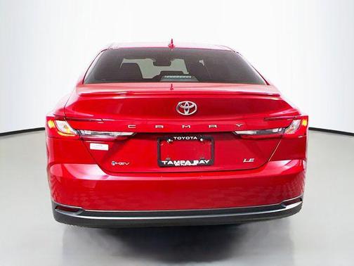 Supersonic Red 2025 Toyota Camry LE