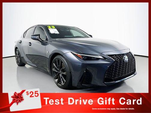 Cloudburst Gray 2023 Lexus IS 350 Base
