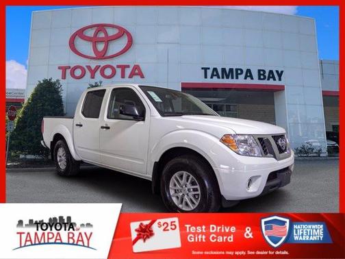 Glacier White 2020 Nissan Frontier SV