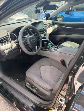 Midnight Black Metallic 2022 Toyota Camry LE