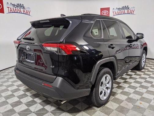 Midnight Black Metallic 2021 Toyota RAV4 LE