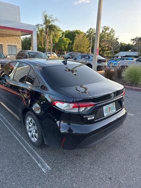 Black 2025 Toyota Corolla Hybrid LE