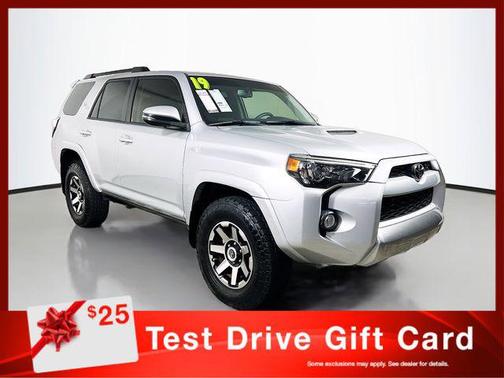 Classic Silver Metallic 2019 Toyota 4Runner TRD Off Road Premium