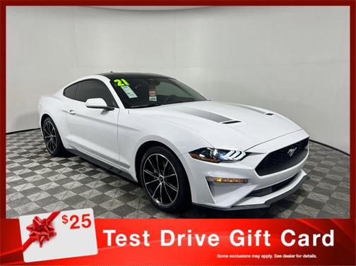 Oxford White 2021 Ford Mustang EcoBoost