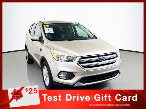 White Gold Metallic 2017 Ford Escape SE