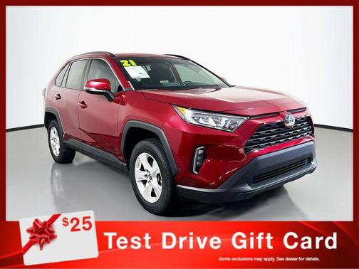 Pearl 2021 Toyota RAV4 XLE