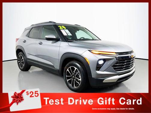 Sterling Gray Metallic 2024 Chevrolet Trailblazer LT
