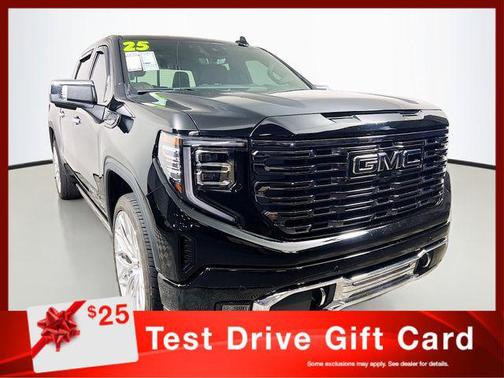 Onyx Black 2025 GMC Sierra 1500 Denali Ultimate