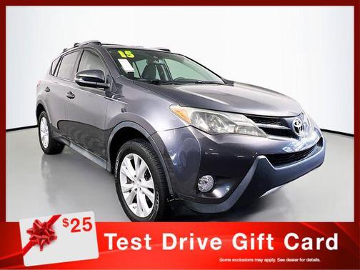 Magnetic Gray Metallic 2015 Toyota RAV4 Limited