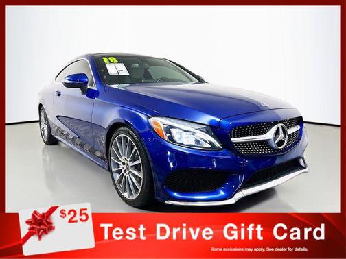 Brilliant Blue Metallic 2018 Mercedes-Benz C-Class C 300
