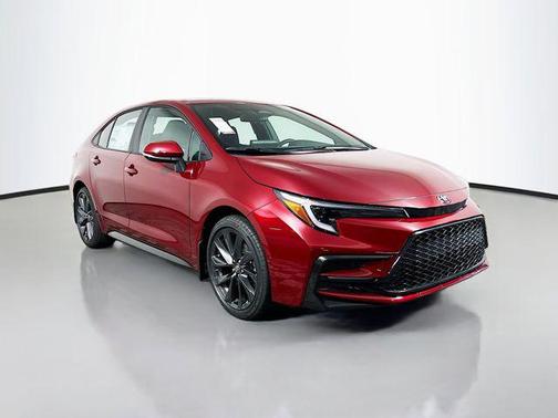 Ruby Flare Pearl 2026 Toyota Corolla SE