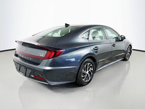 Portofino Gray 2022 Hyundai SONATA Hybrid Base