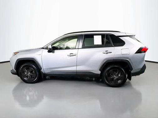 Silver Sky Metallic 2021 Toyota RAV4 Hybrid XLE