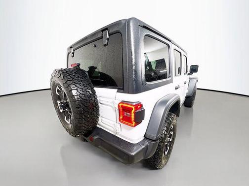 Bright White Clearcoat 2025 Jeep Wrangler 4xe Rubicon