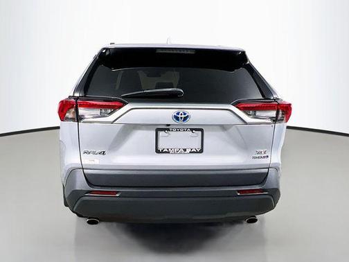 Silver Sky Metallic 2024 Toyota RAV4 Hybrid XLE