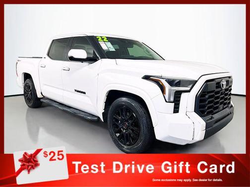 White 2022 Toyota Tundra SR5