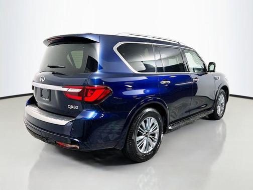 Hermosa Blue 2024 INFINITI QX80 Luxe