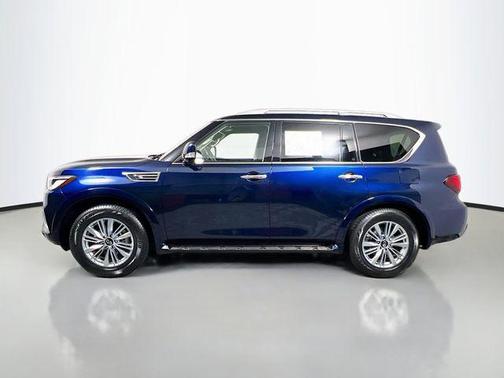 Hermosa Blue 2024 INFINITI QX80 Luxe