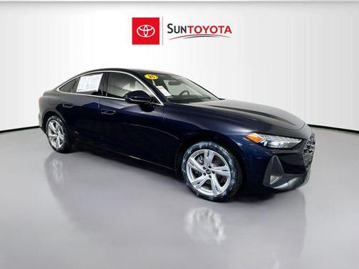 Blue Metallic 2025 Audi A5 Premium Plus TFSI quattro S tronic