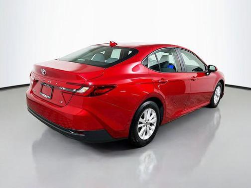 Supersonic Red 2025 Toyota Camry LE
