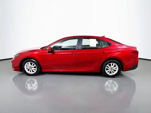 Supersonic Red 2025 Toyota Camry LE