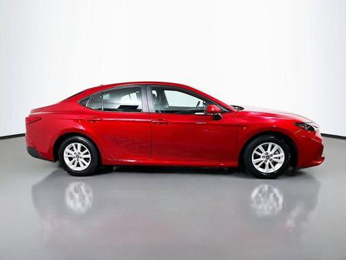 Supersonic Red 2025 Toyota Camry LE