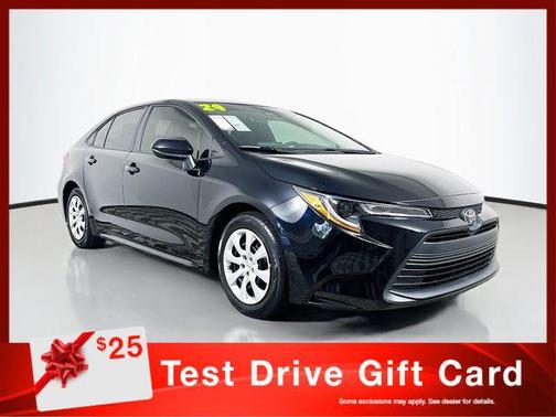 Midnight Black Metallic 2024 Toyota Corolla LE