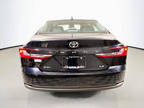 Midnight Black 2025 Toyota Camry LE