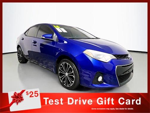 2016 Toyota Corolla S Plus