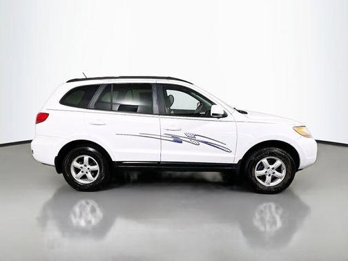 Powder White Pearl (PIO) 2008 Hyundai SANTA FE GLS