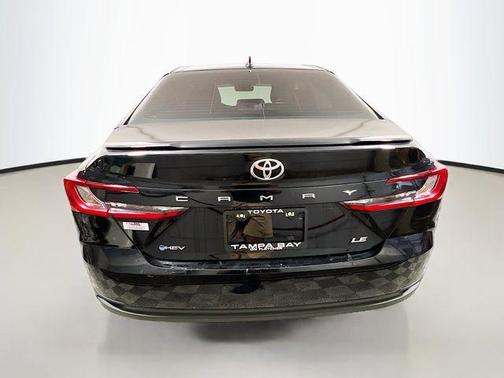 Midnight Black Metallic 2025 Toyota Camry LE