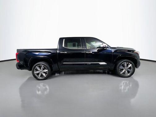 Midnight Black Metallic 2023 Toyota Tundra Hybrid Capstone