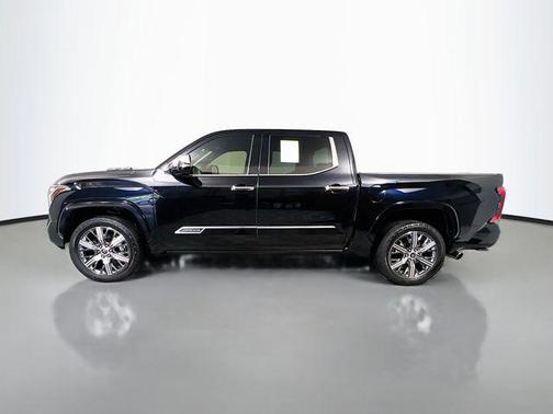 Midnight Black Metallic 2023 Toyota Tundra Hybrid Capstone