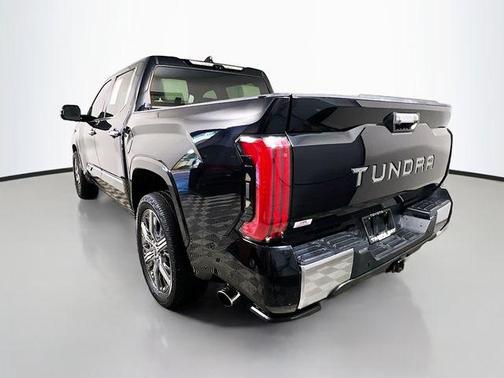 Midnight Black Metallic 2023 Toyota Tundra Hybrid Capstone