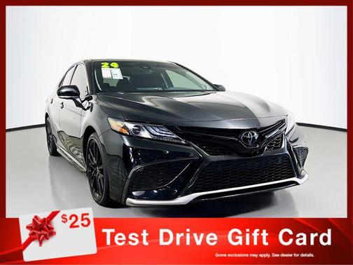 Midnight Black Metallic 2024 Toyota Camry XSE