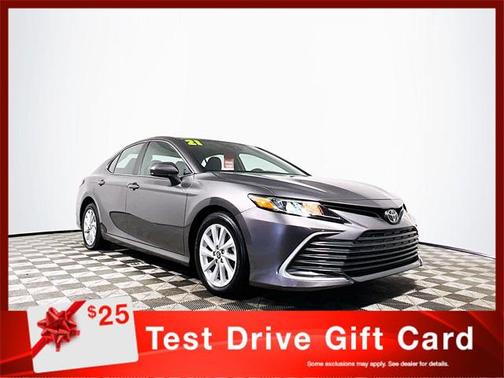 Predawn Gray Mica 2021 Toyota Camry LE
