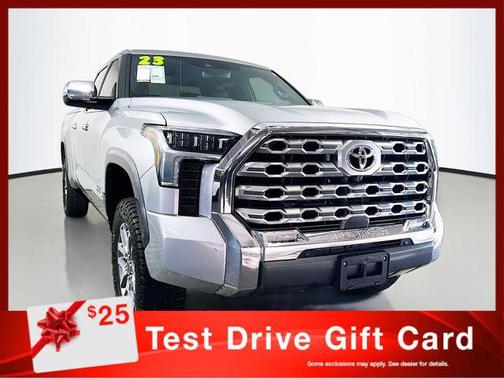 Celestial Silver Metallic 2023 Toyota Tundra 1794 Edition