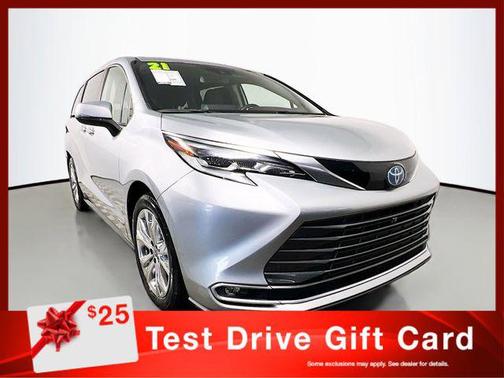 2021 Toyota Sienna Platinum 7 Passenger