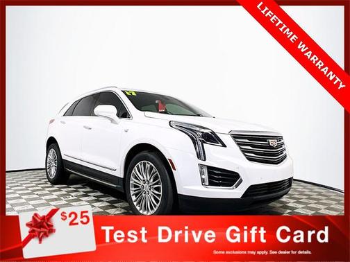 Crystal White Tricoat 2017 Cadillac XT5 Premium Luxury