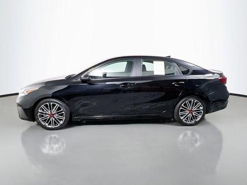 Aurora Black 2024 Kia Forte GT