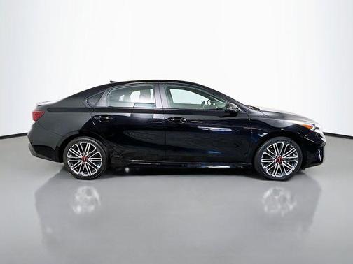 Aurora Black 2024 Kia Forte GT